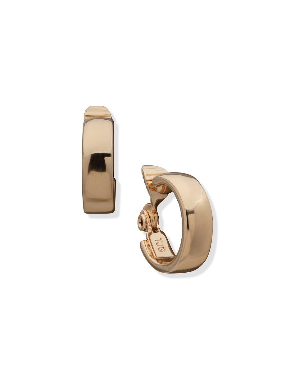 Earring Anne Klein Gold-Tone Clip Hoop   | TJJ-5043359